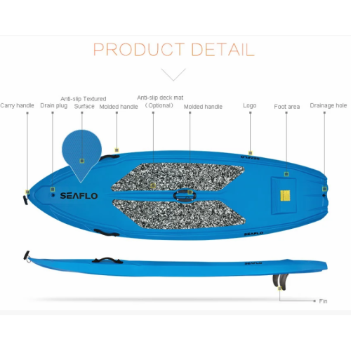Каяк  Sup доска SeaFlo SF-S002 blue - фото №4